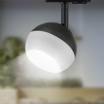 Трековый светильник однофазный ЭРА TR46 - GX53 BK под лампу GX53 черный Трековый светильник однофазный ЭРА TR46 - GX53 BK под лампу GX53 черный