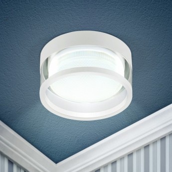 Встраиваемый светильник ЭРА под лампу GX53 KL82 WH белый Встраиваемый светильник ЭРА под лампу GX53 KL82 WH белый